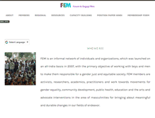 Tablet Screenshot of femindia.net